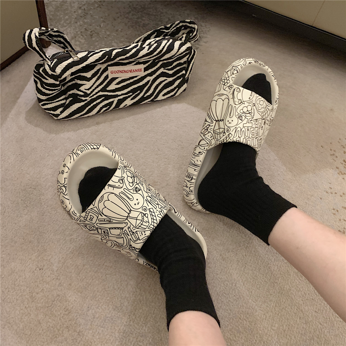 Grip Guard Indoor Slippers